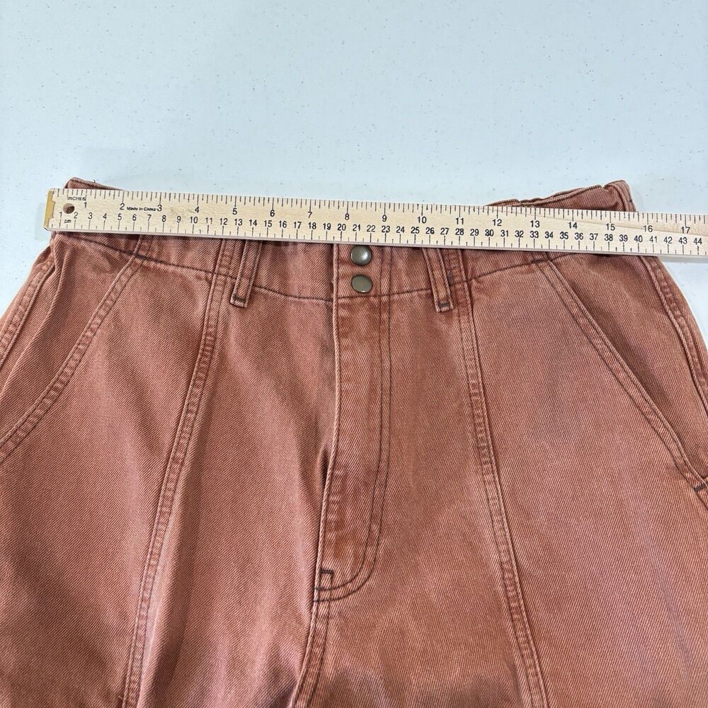 Urban Outfitters BDG Brown Baggy Wide Leg Cargo Pants 32 Gorpcore Grunge Y2K - Picture 6 of 11